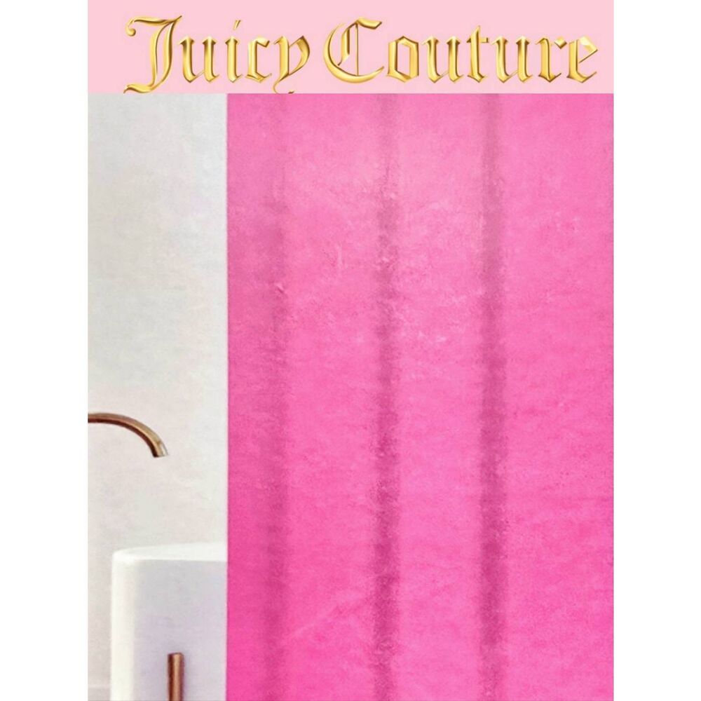 Juicy Couture Home Eco-Friendly PEVA Shower Liner